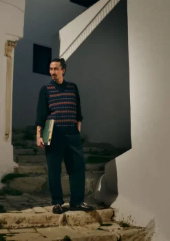 TOAST Tops & Tees|Knitwear*Grid Stitch Tank Top