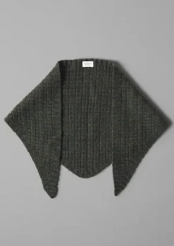 TOAST Hats, Scarves & Gloves|Hats, Scarves & Gloves*Grid Stitched Knitted Bandana