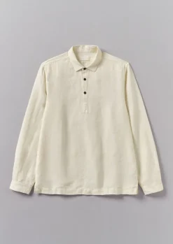 TOAST Linen|Shirts*Half Placket Linen Shirt