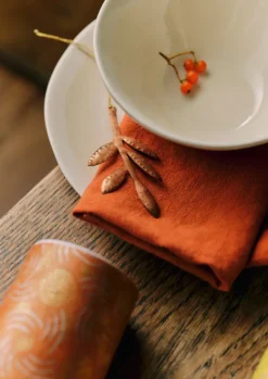 TOAST Christmas Decorations*Hammered Metal Sprig Decoration