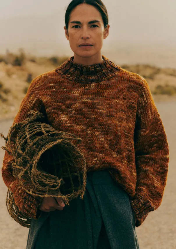 Women TOAST Knitwear*Hand Dyed Marl Sweater