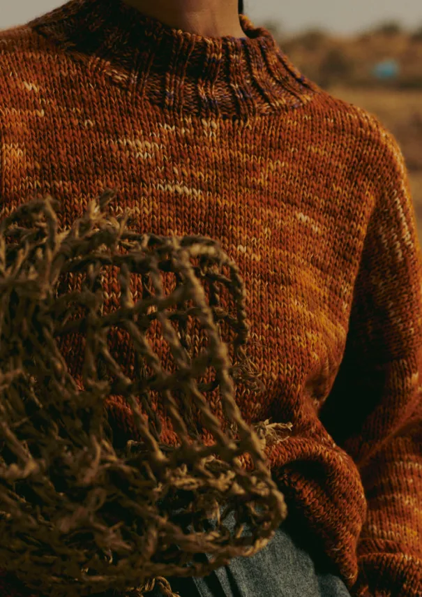 Women TOAST Knitwear*Hand Dyed Marl Sweater