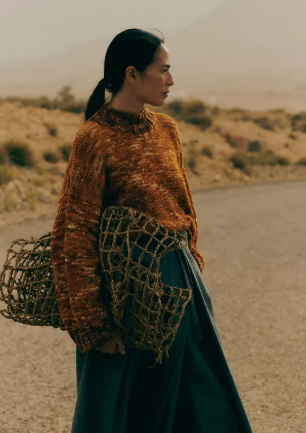 Women TOAST Knitwear*Hand Dyed Marl Sweater