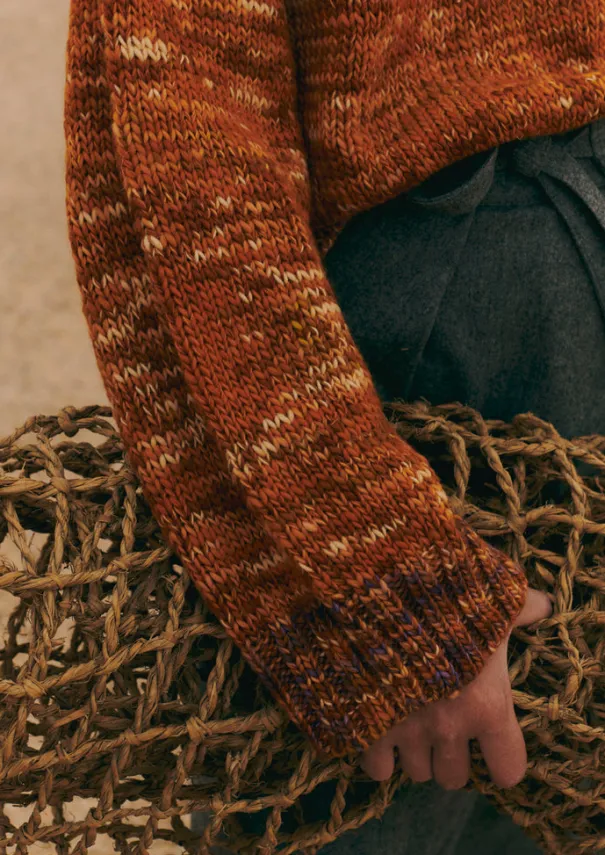 Women TOAST Knitwear*Hand Dyed Marl Sweater