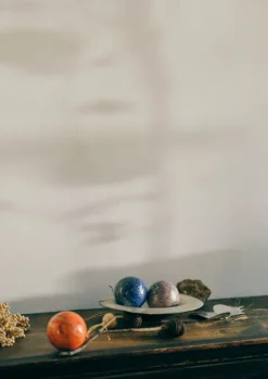 TOAST Christmas Decorations*Hand Marbled Bauble