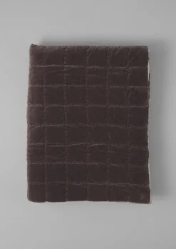 TOAST Textiles|Blankets & Throws*Hand Stitched Velvet Bedspread