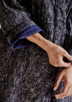 Women TOAST Gowns|Nightwear*Hand Woven Crosshatch Kantha Gown