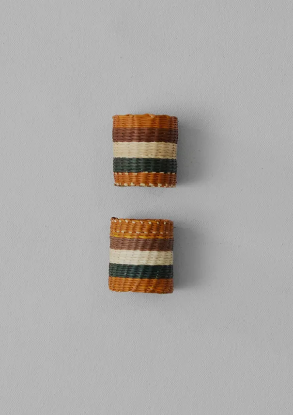 TOAST Textiles|Kitchen*Hand Woven Iraca Napkin Rings
