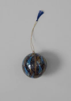 TOAST Christmas Decorations*Harp Hand Painted Bauble
