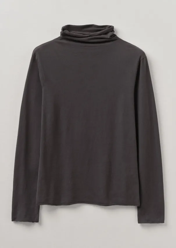 Women TOAST Jersey|Loungewear*High Neck Soft Cotton Tee