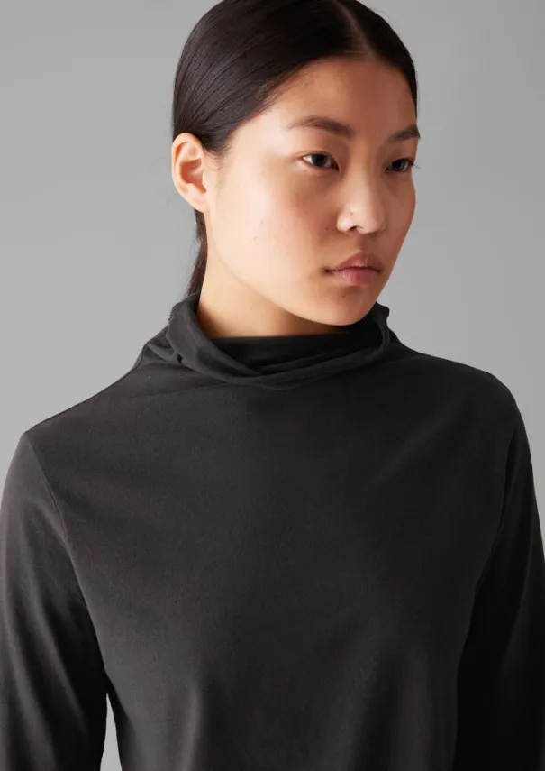 Women TOAST Jersey|Loungewear*High Neck Soft Cotton Tee