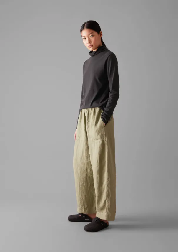 Women TOAST Jersey|Loungewear*High Neck Soft Cotton Tee