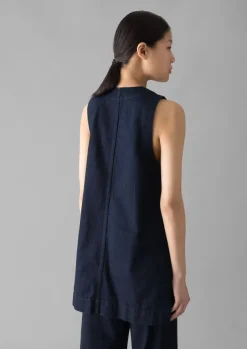 Women TOAST Denim|Tops & Tees*Denim Cotton Tunic