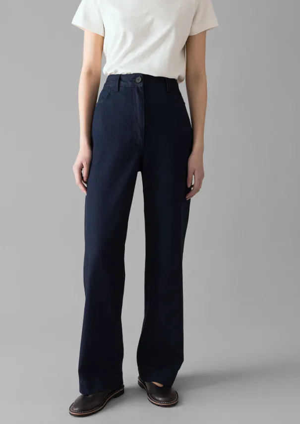 Women TOAST Denim|Workwear*Denim Slim Leg Trousers