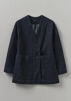 Women TOAST Denim|Coats & Jackets*Denim Wrap Jacket