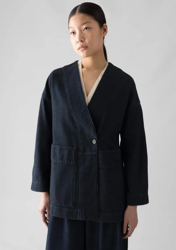 Women TOAST Denim|Coats & Jackets*Denim Wrap Jacket