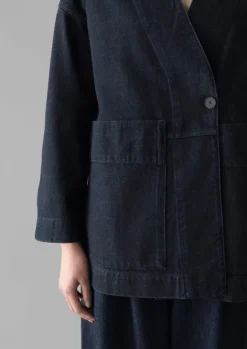Women TOAST Denim|Coats & Jackets*Denim Wrap Jacket