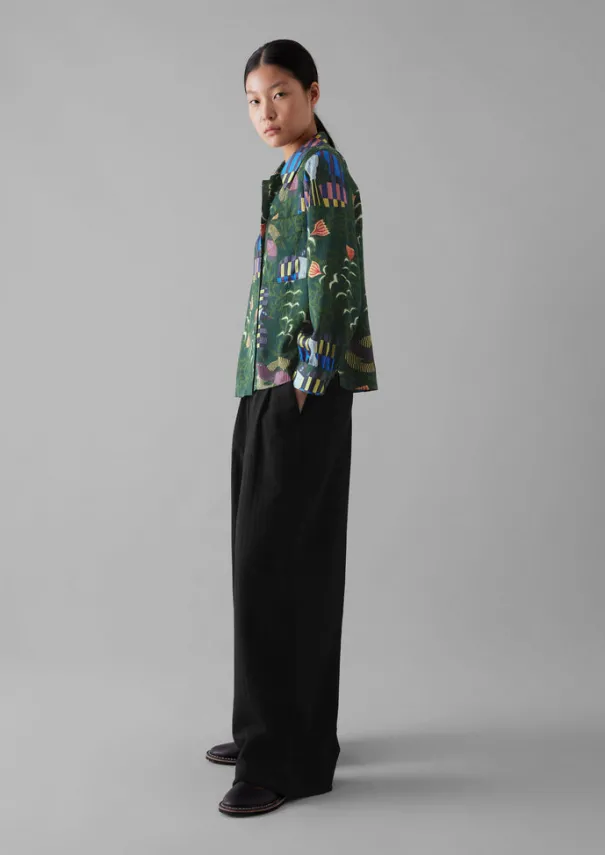 Women TOAST Shirts|Tops & Tees*Isobel Harvey Birds Print Baya Shirt