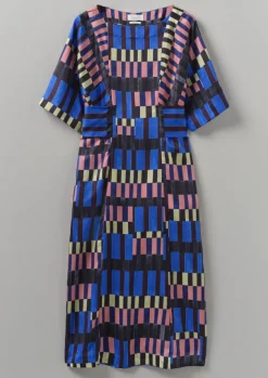 Women TOAST Dresses*Isobel Harvey Tie Waist Check Print Dress