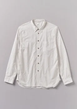 TOAST Workwear|Shirts*Jacquard Stripe Shirt