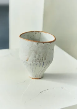 TOAST Decorative Pieces|Ceramics*Kate Semple Tall Lines Beaker