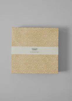 TOAST Christmas Decorations*Large Dip Dyed Lokta Paper Rosette Set