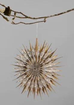 TOAST Christmas Decorations*Large Hanging Lokta Paper Star