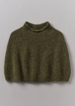 Women TOAST Hats, Scarves & Gloves|Knitwear*Lofty Alpaca Blend Knitted Poncho