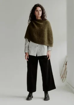 Women TOAST Hats, Scarves & Gloves|Knitwear*Lofty Alpaca Blend Knitted Poncho