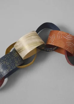 TOAST Christmas Decorations*Lokta Paper Chain Kit