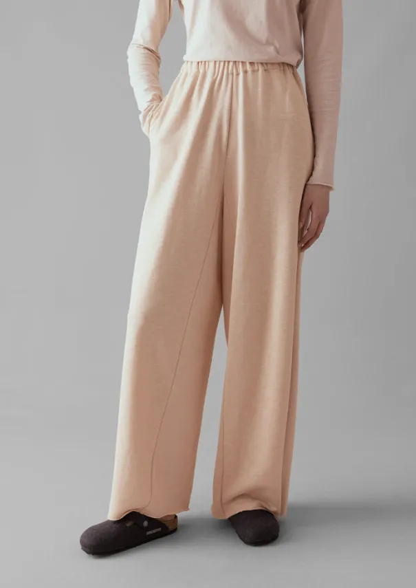 Women TOAST Jersey|Loungewear*Loopback Jersey Wide Leg Trousers