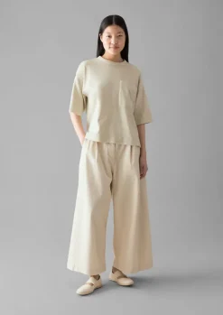 Women TOAST Jersey|Tops & Tees*Mineral Dyed Cotton Boxy Tee