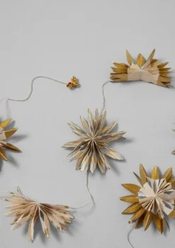 TOAST Christmas Decorations*Mini Palm Lokta Paper Garland