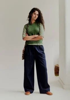 Women TOAST Knitwear*Neat Mouline Wool Tank