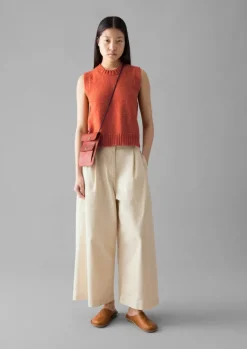 Women TOAST Knitwear*Neat Mouline Wool Tank