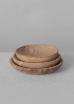 TOAST Kitchen|Tableware*Olive Wood Pinch Pot Set