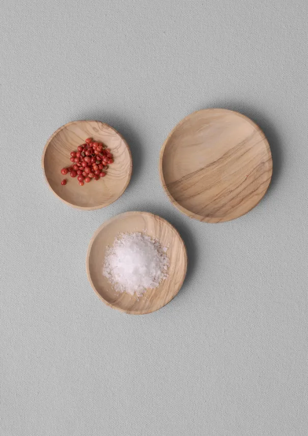 TOAST Kitchen|Tableware*Olive Wood Pinch Pot Set