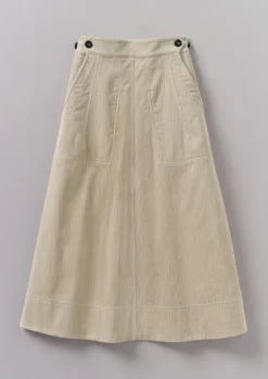 Women TOAST Cord|Workwear*Organic Cord A Line Skirt