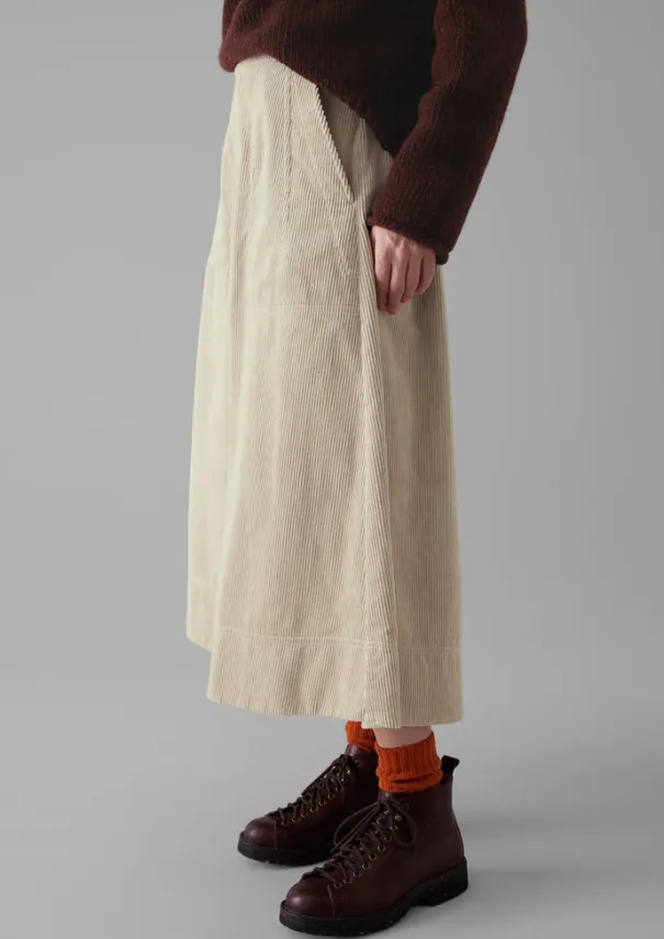 Women TOAST Cord|Workwear*Organic Cord A Line Skirt