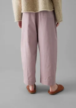 Women TOAST Cord|Loungewear*Organic Cord Barrel Leg Trousers