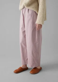Women TOAST Cord|Loungewear*Organic Cord Barrel Leg Trousers