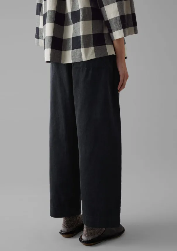 Women TOAST Cord|Loungewear*Organic Cord Barrel Leg Trousers