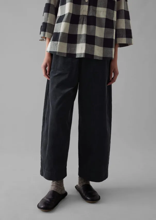 Women TOAST Cord|Loungewear*Organic Cord Barrel Leg Trousers