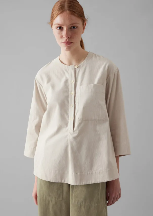 Women TOAST Cord|Loungewear*Organic Cord Patch Pocket Shirt