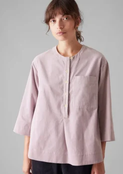 Women TOAST Cord|Loungewear*Organic Cord Patch Pocket Shirt