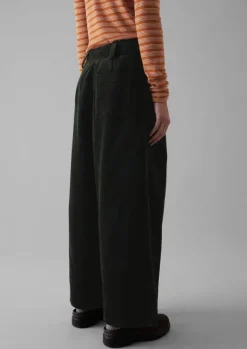 Women TOAST Cord|Trousers*Organic Cord Pleat Front Trousers