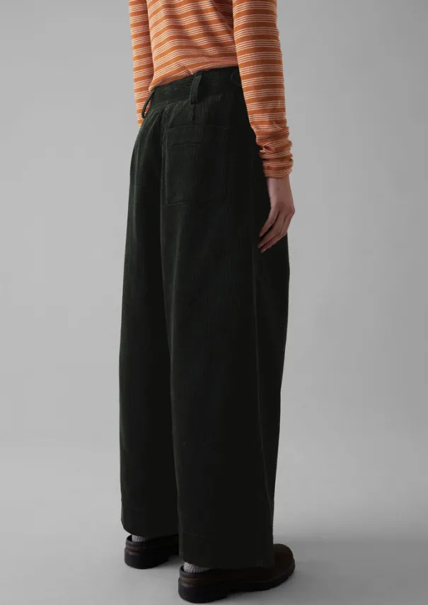 Women TOAST Cord|Trousers*Organic Cord Pleat Front Trousers