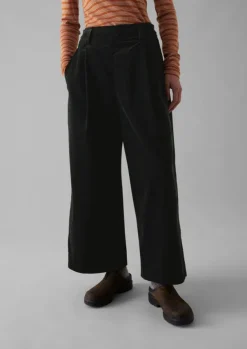 Women TOAST Cord|Trousers*Organic Cord Pleat Front Trousers