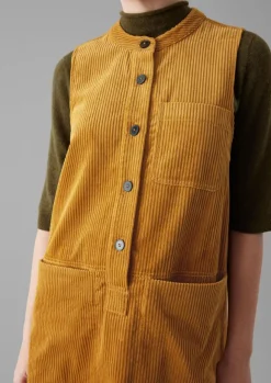 Women TOAST Cord|Dresses*Organic Cord Sleeveless Tunic Dress