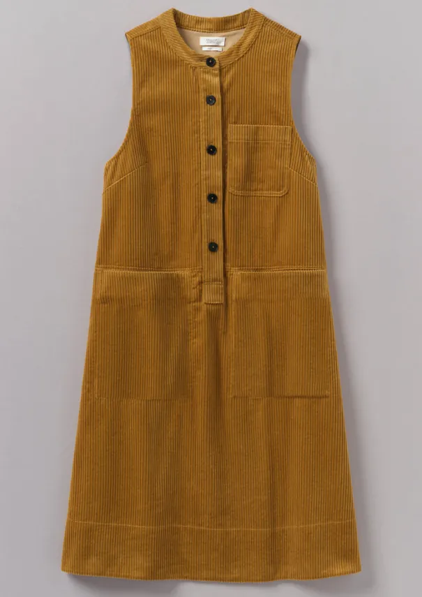 Women TOAST Cord|Dresses*Organic Cord Sleeveless Tunic Dress